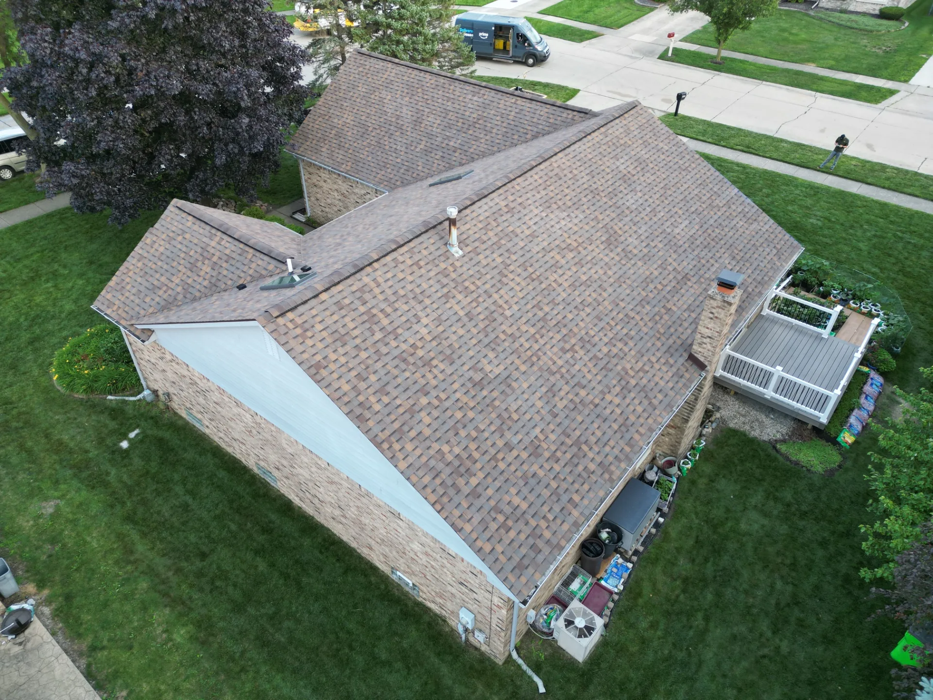 Roof Replacement in Sterling Heights with Atlas Pinnacle Pristine Copper Canyon shingles — photo 8 of 8