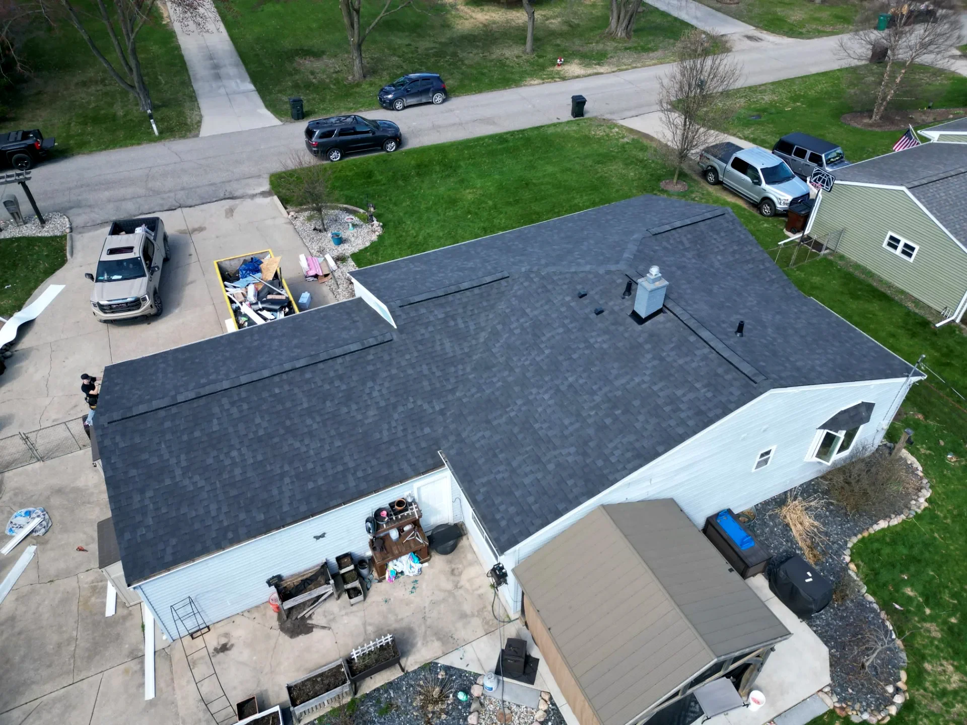 Roof Replacement in Shelby Township with Atlas Pinnacle Pristine Black Shadow shingles — photo 7 of 7