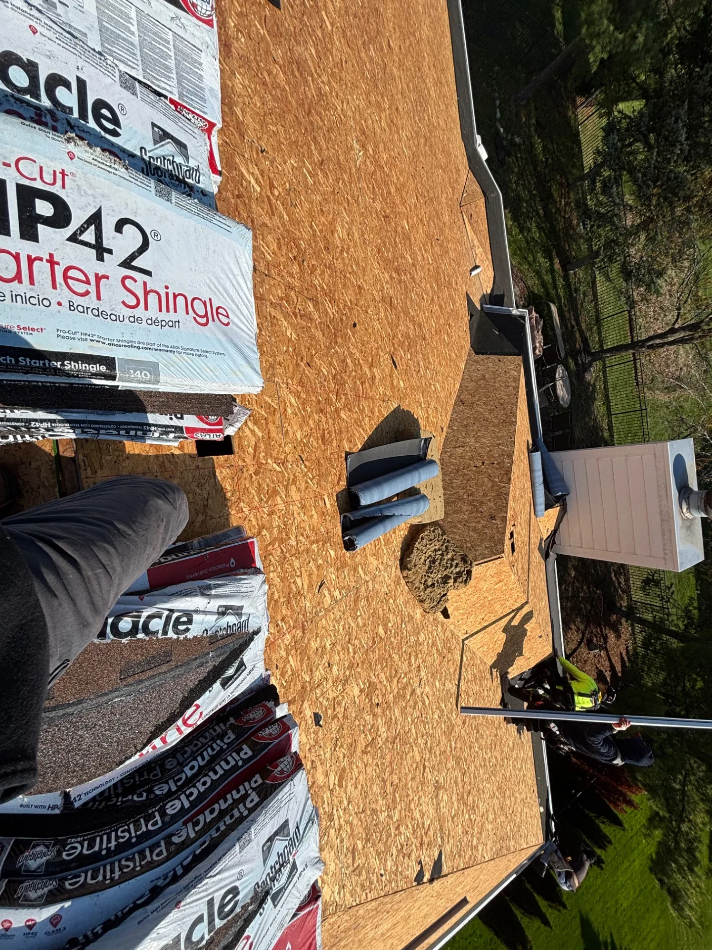 Roof Replacement in Macomb with Atlas Pinnacle Pristine Burnt Hickory shingles — photo 3 of 10