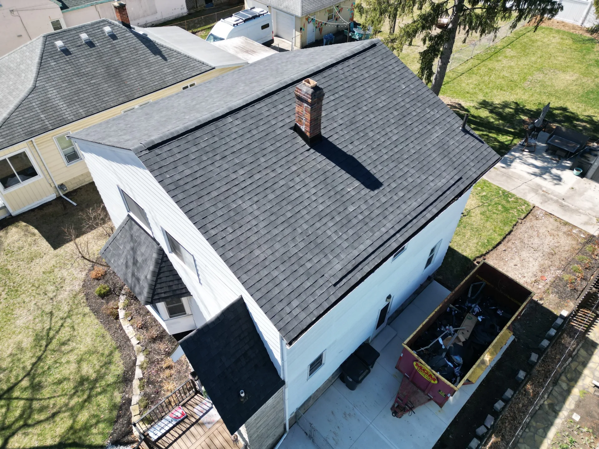Roof Replacement in Oak Park with Atlas Pinnacle Pristine Black Shadow shingles — photo 12 of 16