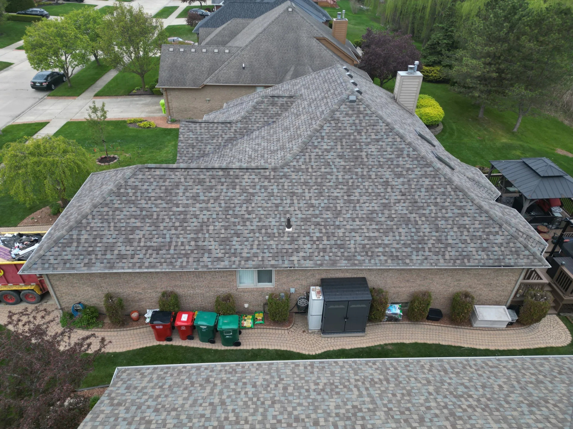 Roof Replacement in Macomb with Atlas Pinnacle Pristine Majestic Shake shingles — photo 8 of 9