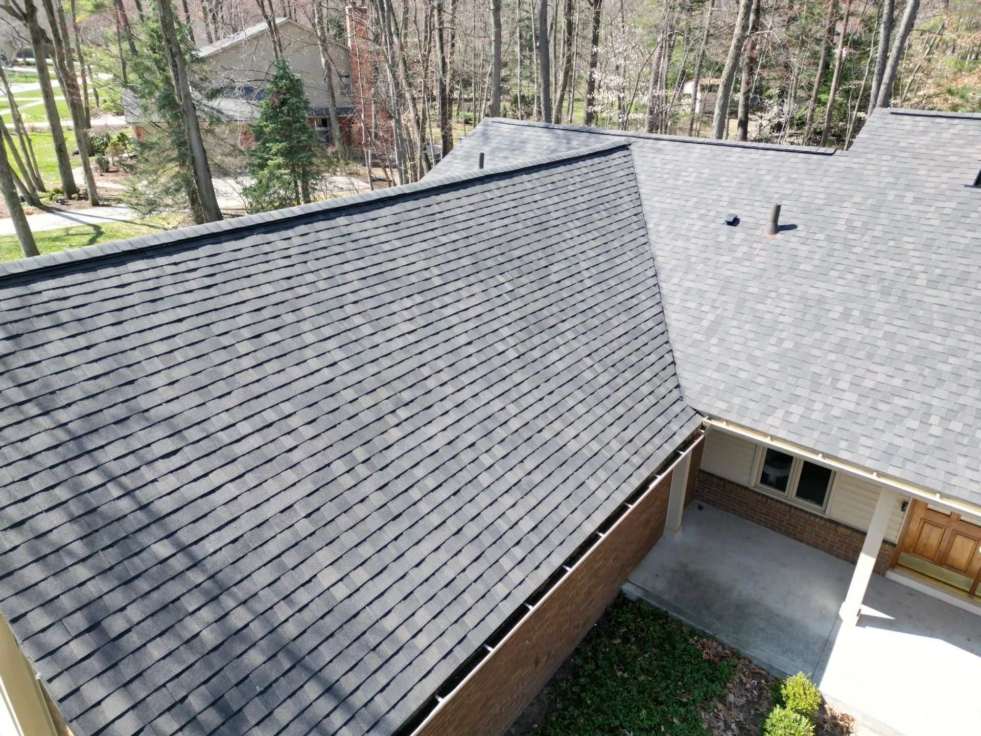 Roof Replacement in Shelby Township with CertainTeed Landmark Pro Espresso shingles — photo 4 of 20