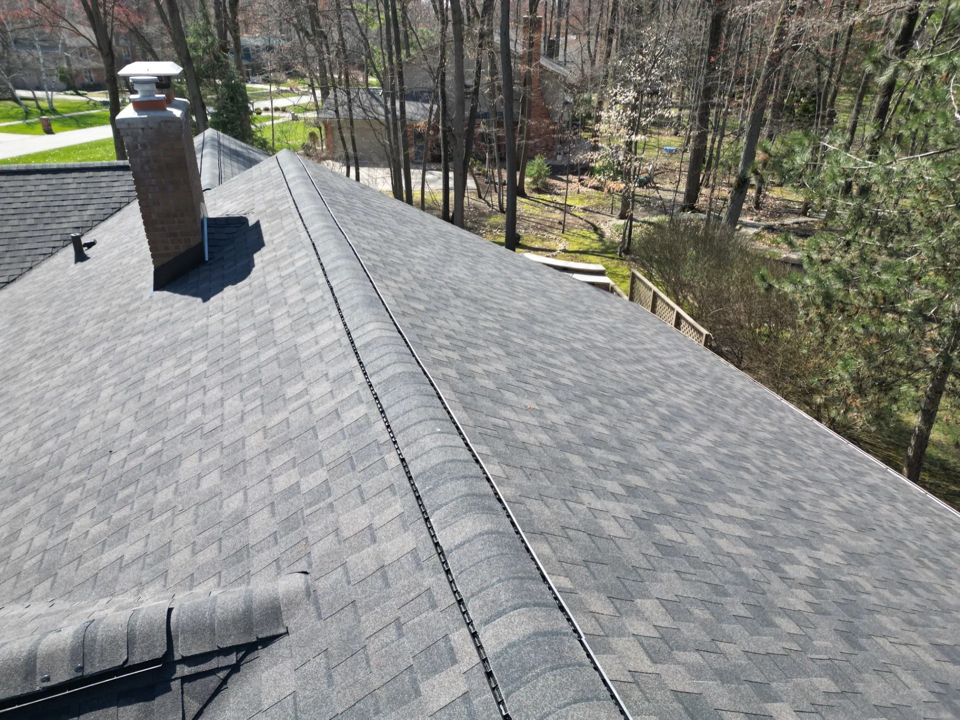 Roof Replacement in Shelby Township with CertainTeed Landmark Pro Espresso shingles — photo 3 of 20