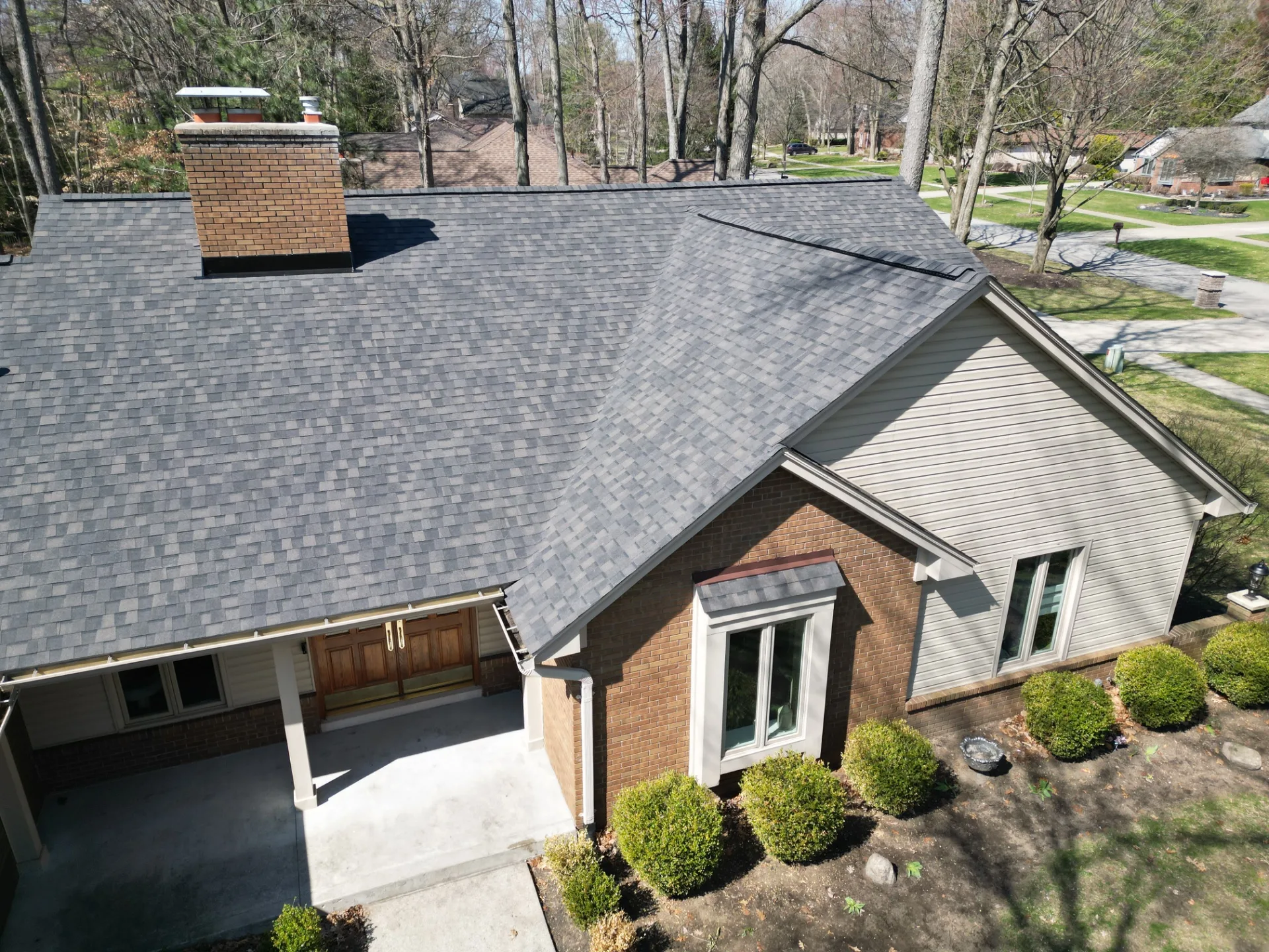 Roof Replacement in Shelby Township with CertainTeed Landmark Pro Espresso shingles — photo 8 of 20