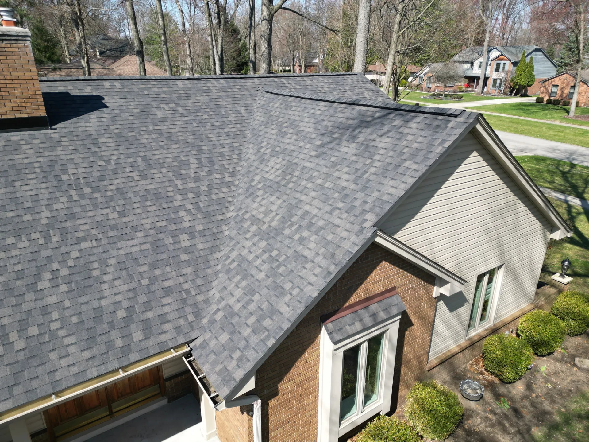 Roof Replacement in Shelby Township with CertainTeed Landmark Pro Espresso shingles — photo 9 of 20