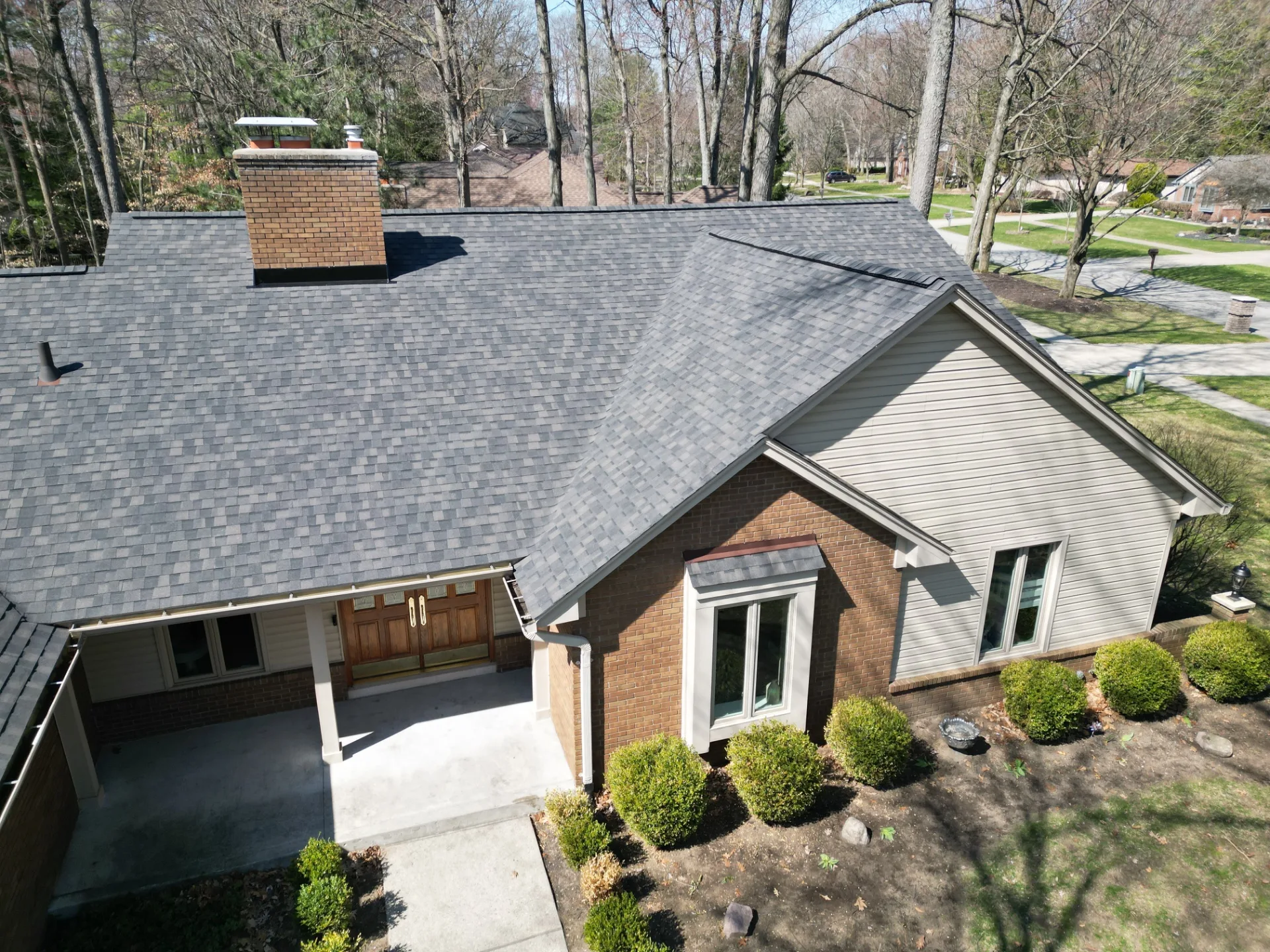 Roof Replacement in Shelby Township with CertainTeed Landmark Pro Espresso shingles — photo 5 of 20